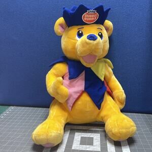 Giant 18-20" Dubble Bubble Gum Mascot Plush Stuffed Animal Jester King Bear 1999